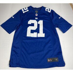Nike Men L Landon Collins New York Giants Blue Game Jersey
